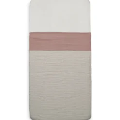 Jollein Wrinkled Cotton Rosewood 75 x 100 cm Wieglaken