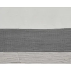 Jollein Wrinkled Cotton Storm Grey 120 x 150 cm Ledikantlaken