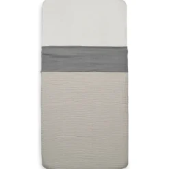 Jollein Wrinkled Cotton Storm Grey 75 x 100 cm Wieglaken