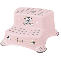 Keeeper Minnie Mouse Lichtroze 2 Treden Opstapje