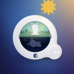 KidSleep Classic Essential Wit LED Slaaptrainer en Kinderwekker