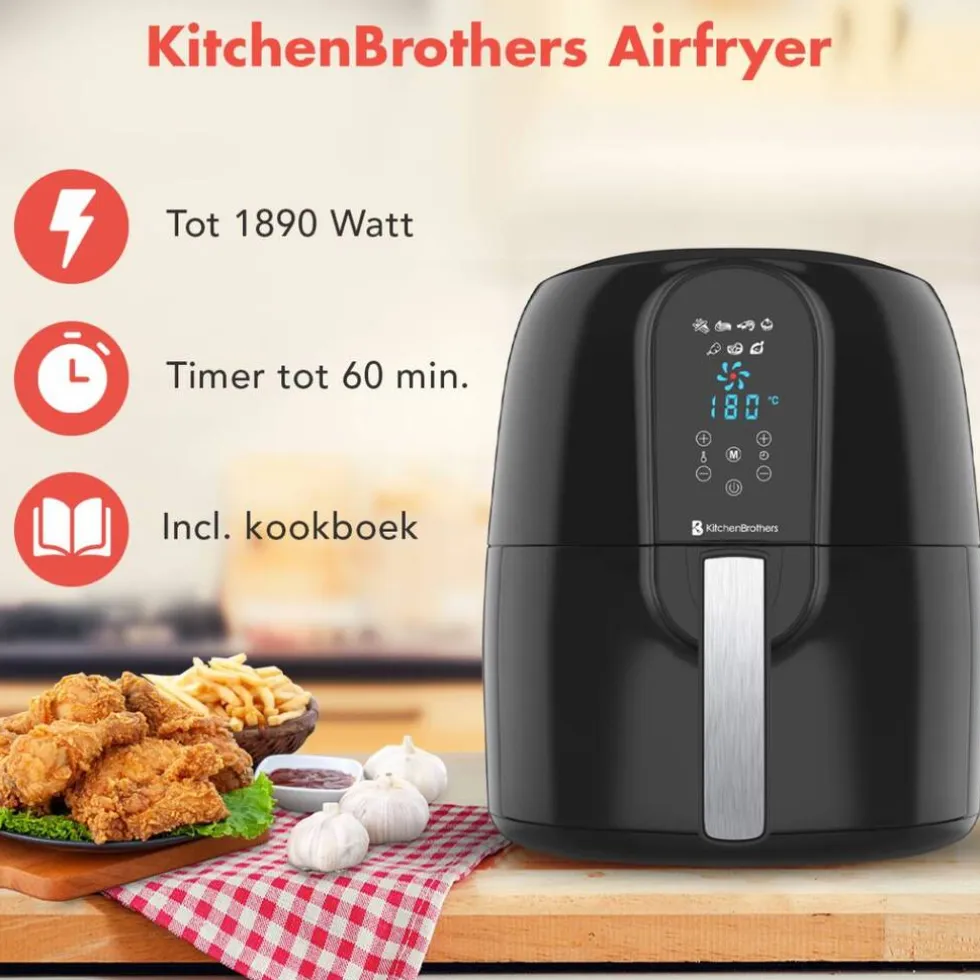 KitchenBrothers Airfryer XL