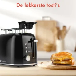 KitchenBrothers Broodrooster met Tostiklemmen