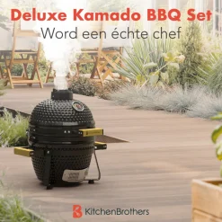 KitchenBrothers Kamado BBQ Deluxe Set
