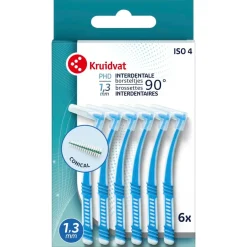 Kruidvat 90° 1,3mm Interdentale Borsteltjes
