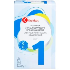 Kruidvat 1 Standaard 0-6+M Zuigelingenvoeding