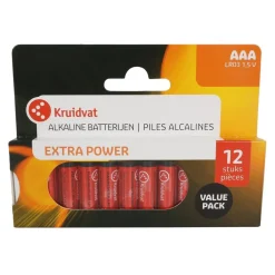 Kruidvat Alkaline AAA Batterijen