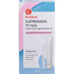 Kruidvat Clotrimazol 10mg/g Crème voor Vaginaal Gebruik