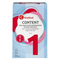 Kruidvat Content 1 Zuigelingenvoeding