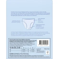 Kruidvat Cotton Stretch Highleg Damesslip