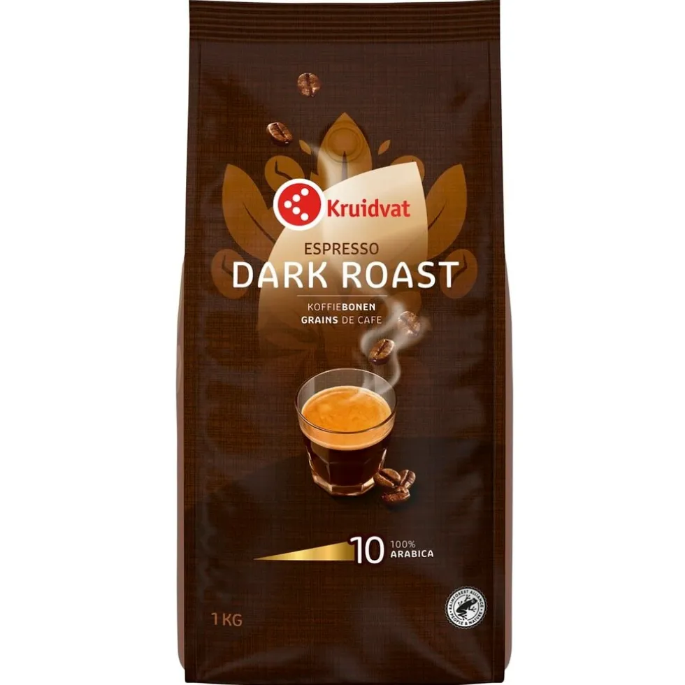 Kruidvat Dark Roast Espressobonen