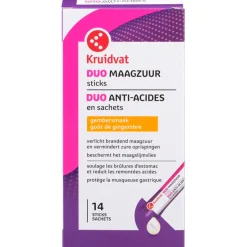 Kruidvat Duo Maagzuur Sticks met Gembersmaak