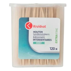 Kruidvat Extra Dunne Houten Tandenstokers