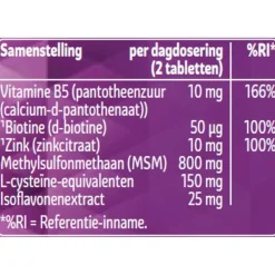 Kruidvat Haarvitaal Tabletten