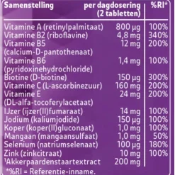 Kruidvat Huid Haar en Nagels Tabletten