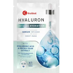 Kruidvat Hyaluron Intense Hydration Serum Infused Sheet Mask
