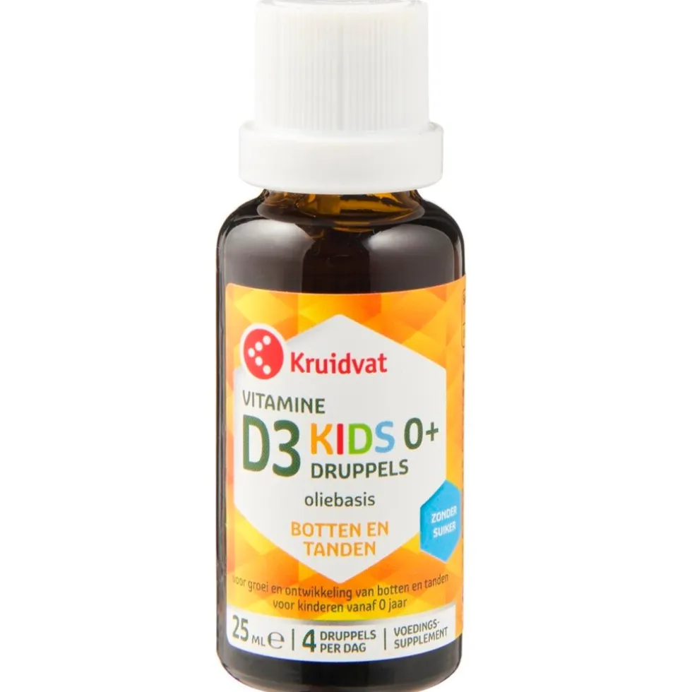 Kruidvat Kids 0+ Vitamine D3 Druppels op Oliebasis