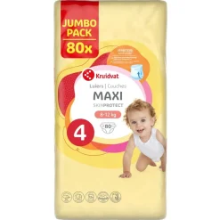 Kruidvat Maxi Maat 4 Luiers Jumbopack