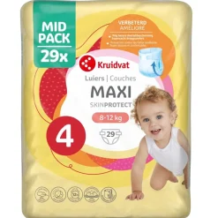 Kruidvat Maxi Maat 4 Luiers Midpack