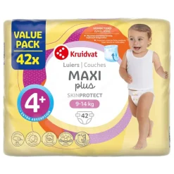 Kruidvat Maxi Plus Maat 4+ Luiers Valuepack