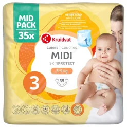 Kruidvat Midi Maat 3 Luiers Midpack