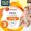 Kruidvat Midi Maat 3 Luiers Valuepack