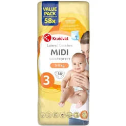 Kruidvat Midi Maat 3 Luiers Valuepack