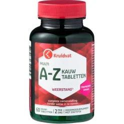 Kruidvat Multi A-Z Kauwtabletten voor Volwassenen