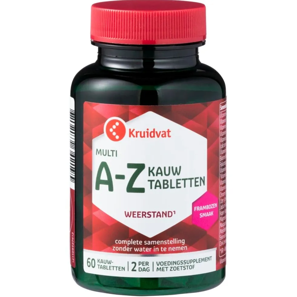 Kruidvat Multi A-Z Kauwtabletten voor Volwassenen