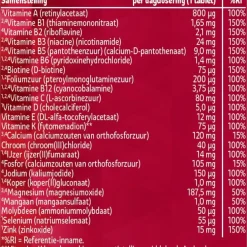 Kruidvat Multi A-Z Man Tabletten