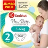 Kruidvat NewBorn Mini Maat 2 Luiers Jumbopack