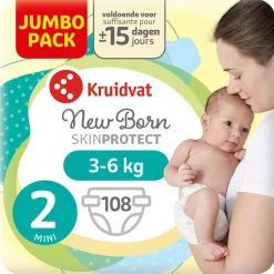Kruidvat NewBorn Mini Maat 2 Luiers Jumbopack