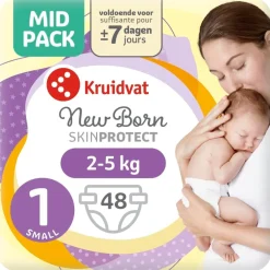 Kruidvat NewBorn Small Maat 1 Luiers Midpack