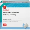 Kruidvat Nicotine Mint 2mg Suikervrij Kauwgom