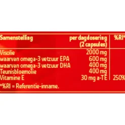 Kruidvat Omega-3 Super Visolie Capsules