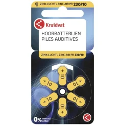Kruidvat PR230 Hoorbatterijen