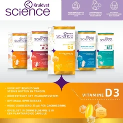 Kruidvat Science Vitamine D3 Softgels