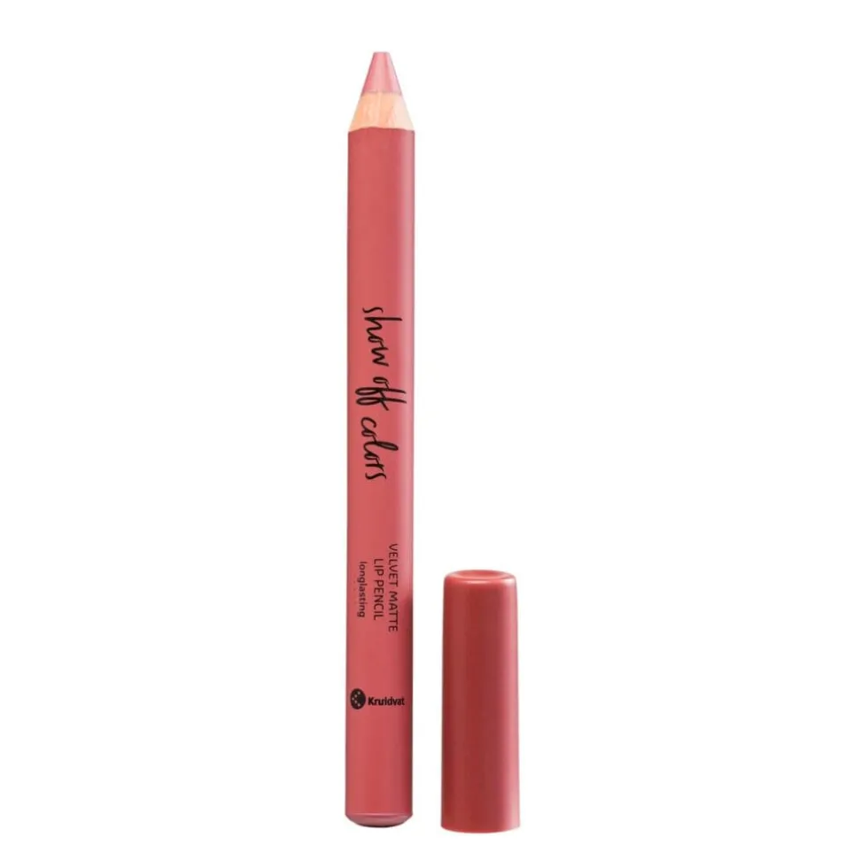 Kruidvat Show Off Colors 020 Lovely Bare Velvet Matte Lip Pencil