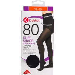 Kruidvat Slim Shape High Waist Opaque 80 Den Panty