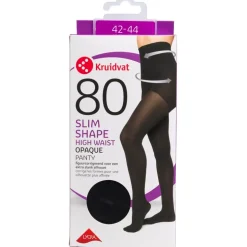 Kruidvat Slim Shape High Waist Opaque 80 Den Panty
