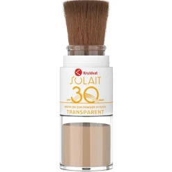 Kruidvat Solait SPF30 Brush on Face Transparant Sun Powder