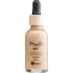 Kruidvat Stay With Me 030 C Dewy Beige Radiant Matte Serum Foundation