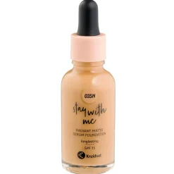 Kruidvat Stay With Me 035N Medium Olive Radiant Matte Serum Foundation