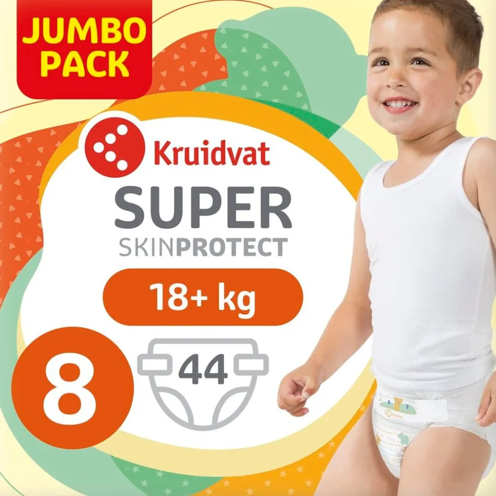 Kruidvat Super Maat 8 Luiers Jumbopack