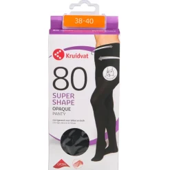 Kruidvat Super Shape Opaque 80 Den Panty