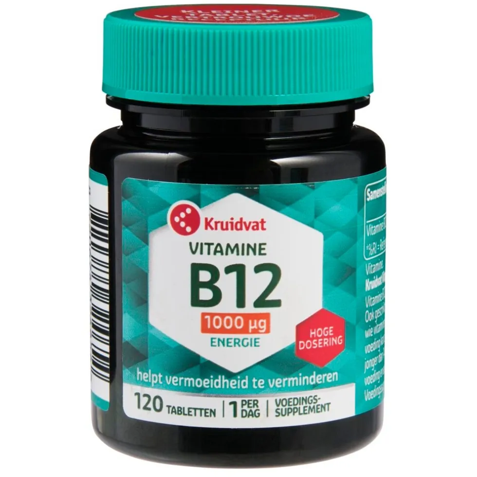 Kruidvat Vitamine B12 1000 Mcg Tabletten