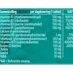 Kruidvat Vitamine B-100 Complex Tabletten