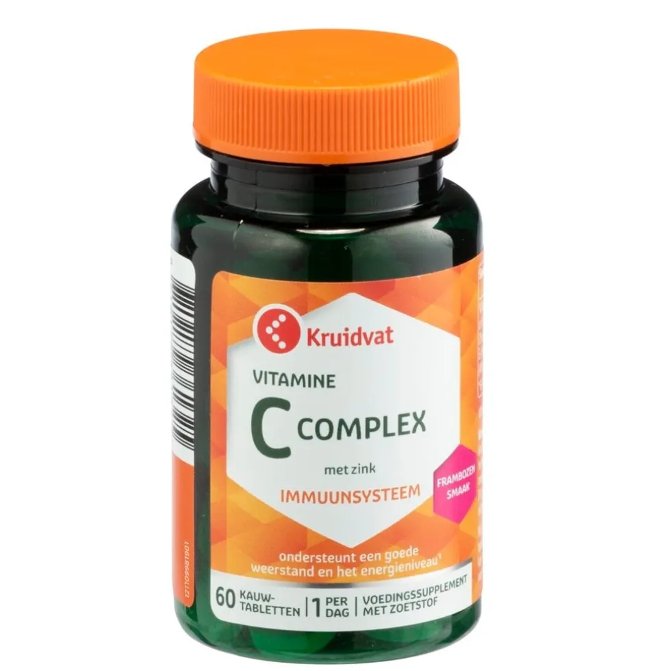Kruidvat Vitamine C Complex met Zink Kauwtabletten