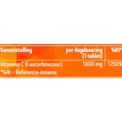 Kruidvat Vitamine C-1000 Tabletten