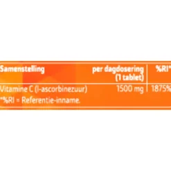 Kruidvat Vitamine C-1500 Tabletten